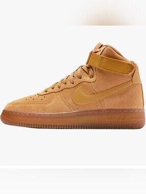 Nike Air Force 1 High LV8 3 GS "Wheat" | Size 7Y / Women's 8.5 VGUC